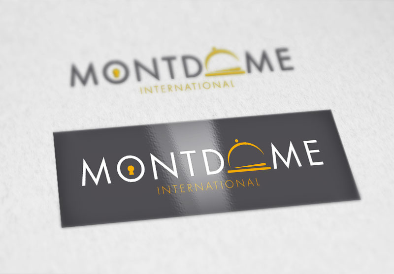 création logo Montdome sur fréjus